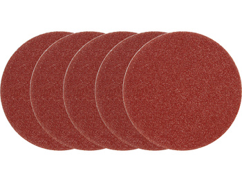 KRĄŻKI ŚCIERNE 125MM /RZEP/, P40, 5 SZT.