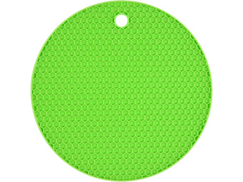 SILIKONOWA PODKŁADKA POD GARNEK ZIELONA