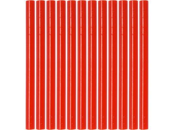 KLEJ TERMOTOPLIWY UNIWERSALNY 7,2X100MM 12SZT CZERWONY