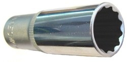Nasadka długa 1/2" 12-kątna 20mm