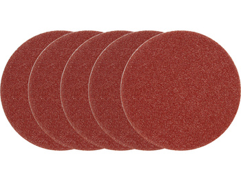 KRĄŻKI ŚCIERNE 125MM /RZEP/, P120, 5 SZT.