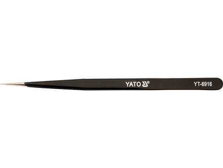 PĘSETA PROSTA ANTYSTATYCZNA 140 MM POWLEKANA