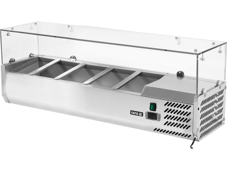 WITRYNA CHŁODNICZA NADSTAWNA 5X1/4 GN