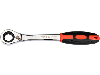 KLUCZ OCZKOWY ODGIĘTY Z GRZECHOTKĄ 13MM