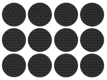 PODKŁADKI ANTYPOŚLIZGOWE 28 MM CZARNE