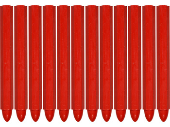 KREDA TECHNICZNA DO ZNAKOWANIA CZERWONA        OPK 12 SZT
