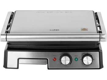 GRILL ELEKTRYCZNY 2000W, 29,5X24CM, TIMER