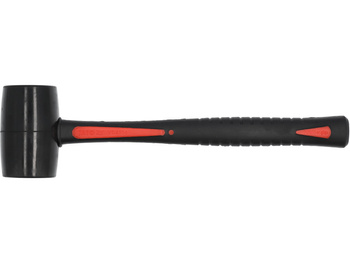 MŁOTEK GUMOWY Z TRZONKIEM Z WŁÓKNA SZKLANEGO 440 G