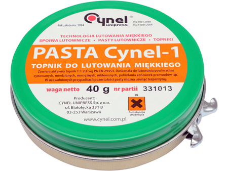 PASTA LUTOWNICZA 40G