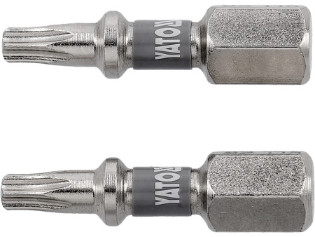 BITY 1/4"X25 MM T15 2 SZT NI