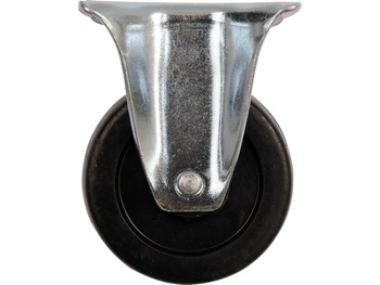 KÓŁKO STAŁE Z CZARNĄ GUMĄ 40MM