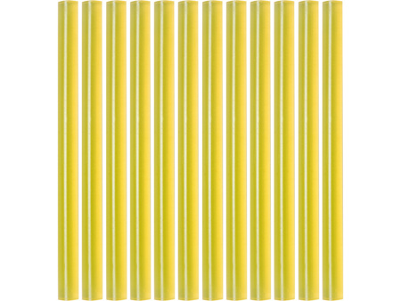 KLEJ TERMOTOPLIWY UNIWERSALNY 7,2X100MM 12SZT ŻÓŁTY