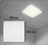 OPRAWA SUFITOWA LED 40W 595x595MM 4000LM