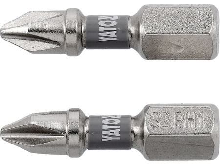 BITY 1/4"X25 MM PH1 2 SZT NI