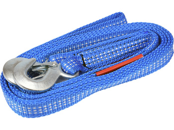 LINKA HOLOWNICZA TAŚMA 2500KG Z HAKIEM