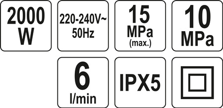 MYJKA CIŚNIENIOWA 2000W 150 BAR