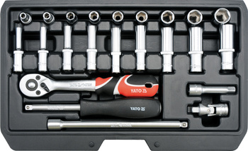 ZESTAW NARZĘDZIOWY 1/4"  23CZ.