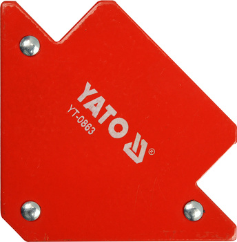 SPAWALNICZY KĄTOWNIK MAGNET. 82x120X13