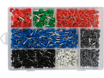 ZESTAW KOŃCÓWEK I KONEKT KABL 1200 SZT