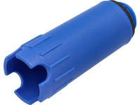 KOREK HYDRAULICZNY, INSTALATORSKI 1/2" Z USZCZELKĄ NIEBIESKI