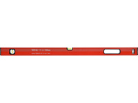 POZIOMNICA MAGNETYCZNA 1000 MM, PROFIL ALUMINIOWY, LAKIEROWANY, DWIE LIBELLE, UCHWYT, DOKŁADNOŚĆ 0,5 MM/M