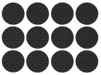 PODKŁADKI ANTYPOŚLIZGOWE 28 MM CZARNE