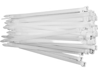 OPASKI PLASTIKOWE 200X7,6 50SZT. BIAŁE