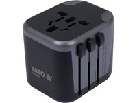 ADAPTER PODRÓŻNY UNIW. 2XUSB 12W