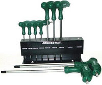 Zestaw 9szt. kluczy wpustowych TORX z uchwytem