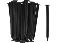 SZPILKI, KOTWY 180MM 25SZT DO MOCOWANIA OBRZEŻY I WŁÓKNIN OGRODOWYCH