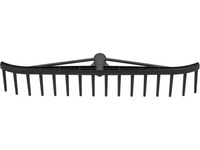 GRABIE DO SIANA PLASTIKOWE 16 ZĘBÓW