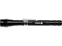 LAMPKA CHWYTAK TELESKOPOWY Z MAGNESEM I 3 DIODAMI