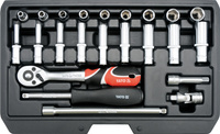 ZESTAW NARZĘDZIOWY 1/4" 23CZ.