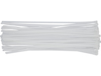 OPASKI PLASTIKOWE, ROZPINANE 7,6X450MM 50SZT. BIAŁ