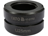 MATRYCE ZAPASOWE DO ZACISKARKI DO RUR PEX-AL-PEX YT-21735 TYP U 25MM

