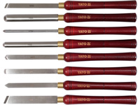 NOŻE DO TOCZENIA DREWNA KPL. 8 SZT