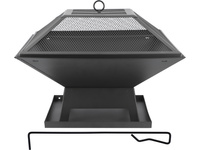 PALENISKO STALOWE Z POKRYWĄ 45 X 45CM