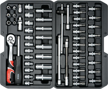 ZESTAW NARZĘDZIOWY 1/4" 56CZ.
