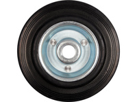 KÓŁKO ŁOŻYSKOWANE Z CZARNĄ GUMĄ 150MM