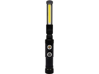 LAMPA WARSZTATOWA COB LED 3W 300LM, LI-ION 3,7V 600MAH, ALUMINIOWA