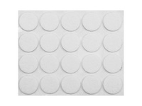 PODKŁADKI FILCOWE 20 MM BIAŁE