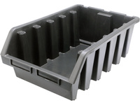 POJEMNIK MAGAZYNOWY CZARNY XL 333 X 500 X 187