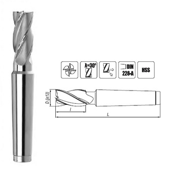 FREZ TRZPIENIOWY NFPC 16,0 4Z DIN 845-B K-N FENES