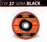 TARCZA 27 125X6X22,2 96A30QBF-80 BLACK PERFECT